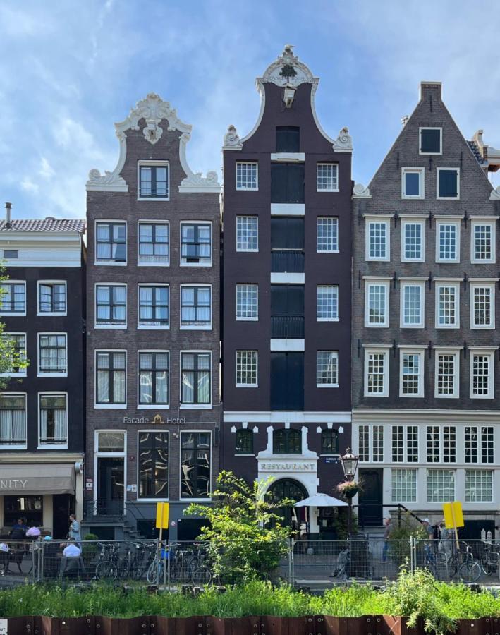 Facade Hotel Amsterdam Exteriör bild