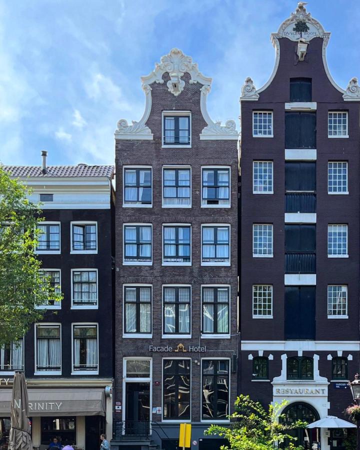 Facade Hotel Amsterdam Exteriör bild