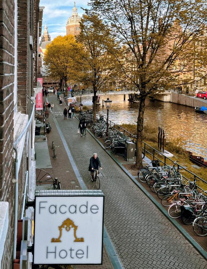 Facade Hotel Amsterdam Exteriör bild