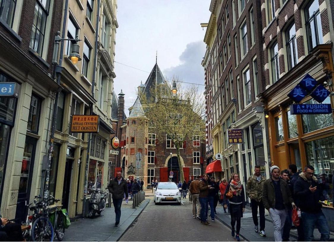 Facade Hotel Amsterdam Exteriör bild